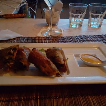 Café Circa - Jerk Chicken  Egg rolls - Desserts Near Me - Atlanta, Georgia