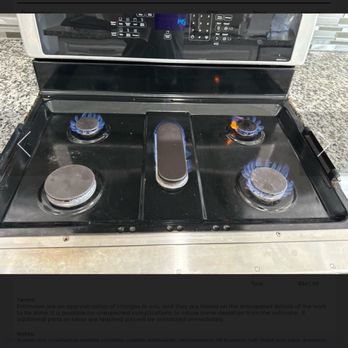 Steve's Appliance Repair - All burners working except the bottom left - Appliances & Repair Near Me - Murrieta, California
