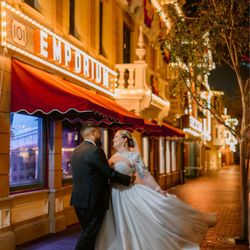 Karissa Lorinne Makeup Artist - Main Street USA wedding shoot