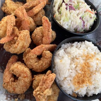 Crabby's Dockside - fried shrimp with coconut rice and coleslaw - Seafood Near Me - Clearwater Beach, Florida Crabby's Dockside - fried shrimp with coconut rice and coleslaw - Seafood Near Me - Clearwater Beach, Florida