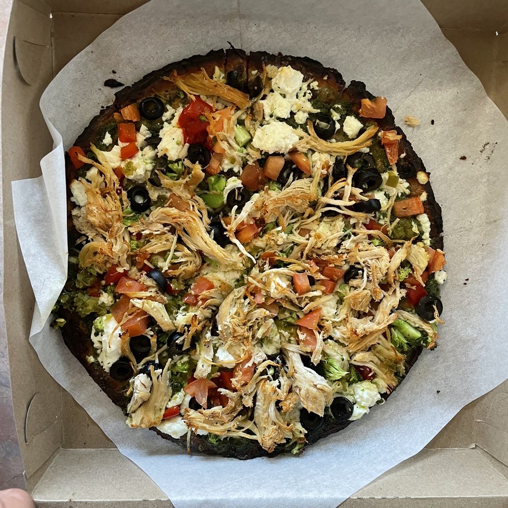 Gluten free The Mediterranean Pizza