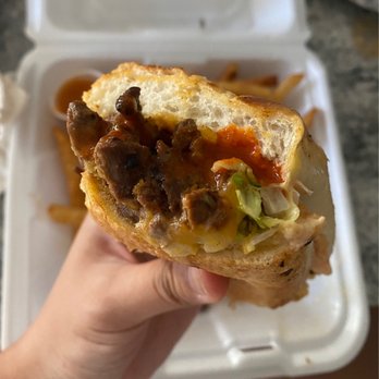 Pueblo Viejo Cafe - Beef torta appetizer comes with fries - Cafes Near Me - Boston, Massachusetts Pueblo Viejo Cafe - Beef torta appetizer comes with fries - Cafes Near Me - Boston, Massachusetts