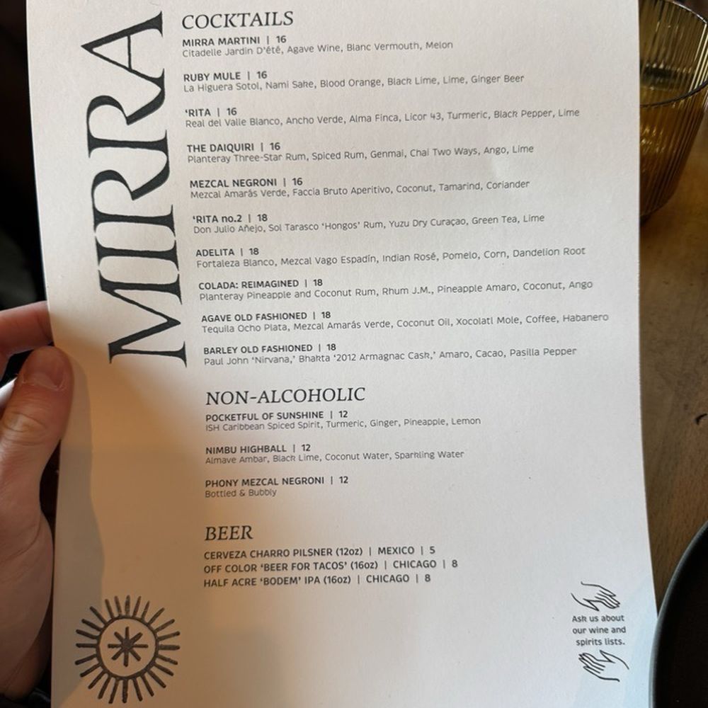 Mirra - Mexican Near Me - Chicago, Illinois Mirra - Mexican Near Me - Chicago, Illinois