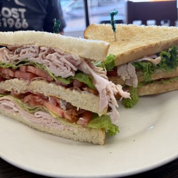 Louie's Market - Turkey bacon club on sourdough - Burgers Near Me - Stockton, California Louie's Market - Turkey bacon club on sourdough - Burgers Near Me - Stockton, California