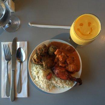 India Garden - Happy mango lassie and my choosing of the lunch buffet - Indian Near Me - Lakewood, Ohio