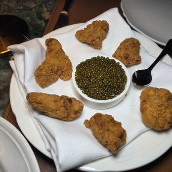 Daniel’s - Chicken Nuggets with Caviar - Steakhouses Near Me - Coral Gables, Florida
