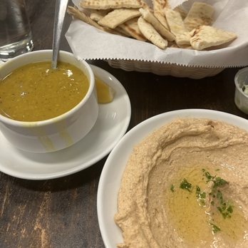 Nour Mediterranean Cafe - Hummus, Lentil Soup, Pita bread - Mediterranean Near Me - El Paso, Texas