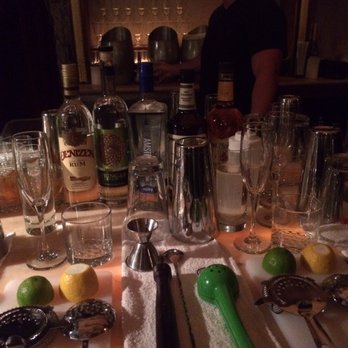 Apotheke - Individual cocktail creation station - Cocktail Bars Near Me - New York, New York