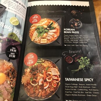 Boiling Point - Menu - Taiwanese Near Me - Pasadena, California