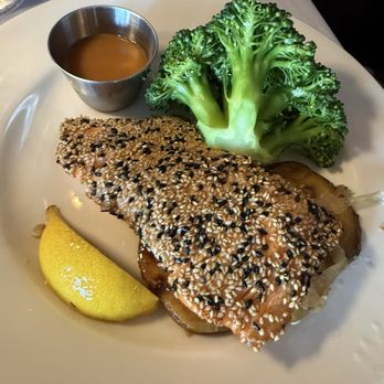 Ventura's Greenhouse Restaurant - Sesame Crusted Salmon - Seafood Near Me - Margate City, New Jersey Ventura's Greenhouse Restaurant - Sesame Crusted Salmon - Seafood Near Me - Margate City, New Jersey