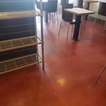 Naf Naf Grill - Pick-up area and seating - Middle Eastern Near Me - Rosemont, Illinois