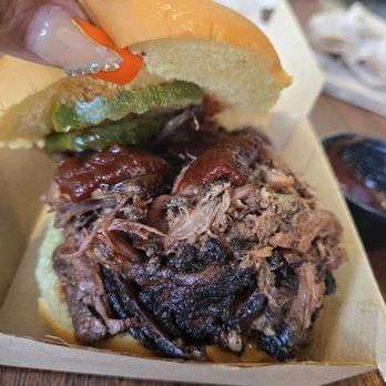 AC Barbeque - Don't, just don't brisket Brisket Wrap Backyard Bang'n Brisket - Barbeque Near Me - Los Angeles, California