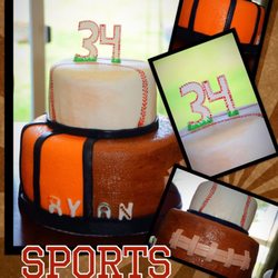 Truely Scrumptious Cake - Sports Cake