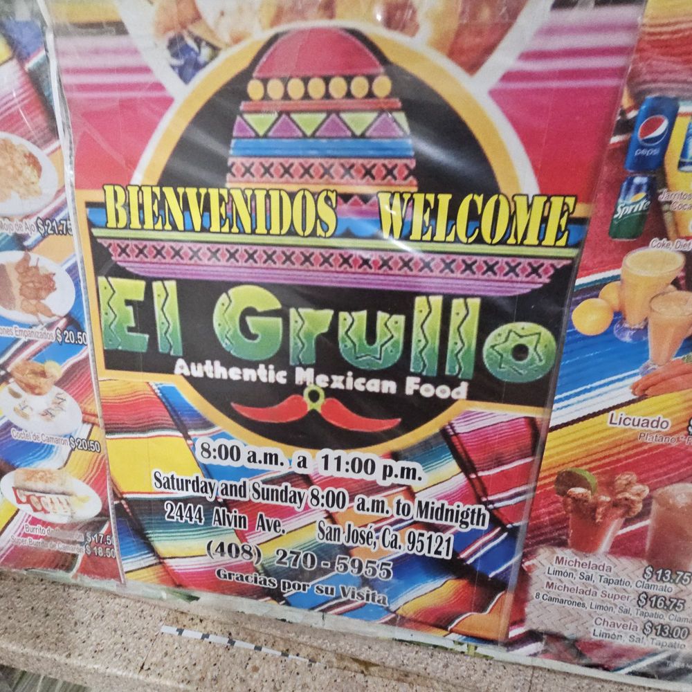 El Grullo Restaurant - Menu (page 1. August 2025) - Fast Food Near Me - San Jose, California El Grullo Restaurant - Menu (page 1. August 2025) - Fast Food Near Me - San Jose, California
