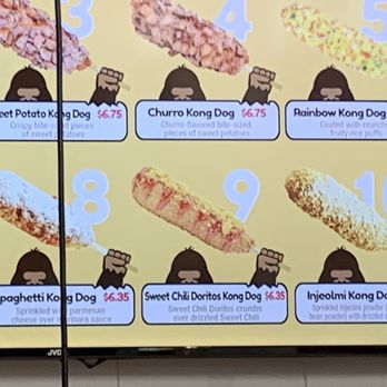 Kong Dog - a menu for different kinds of dogs - Hot Dogs Near Me - Albany, New York Kong Dog - a menu for different kinds of dogs - Hot Dogs Near Me - Albany, New York