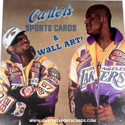 Collect Michael Jordan, LeBron, and more! Carter's is Orange County's go-to basketball card shop.