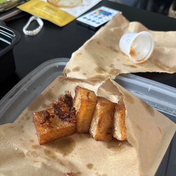 Gulp - Radish Cake with XO sauce - Taiwanese Near Me - Long Island City, New York Gulp - Radish Cake with XO sauce - Taiwanese Near Me - Long Island City, New York