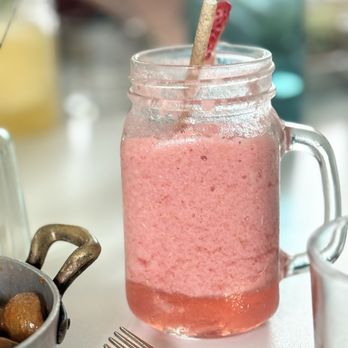 Lira Beirut Eatery - Frozen LIRA STRAWBERRY LEMONADE - Mediterranean Near Me - Miami, Florida Lira Beirut Eatery - Frozen LIRA STRAWBERRY LEMONADE - Mediterranean Near Me - Miami, Florida