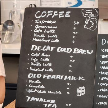 Old Ferry Donut - Drink menu - Donuts Near Me - Buena Park, California