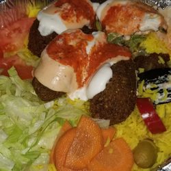 Gioia Fusion - Falafel Platter