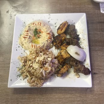 Beirut Doral Restaurant - Filet mignon and chicken skewers - very good! - Lebanese Near Me - Doral, Florida Beirut Doral Restaurant - Filet mignon and chicken skewers - very good! - Lebanese Near Me - Doral, Florida