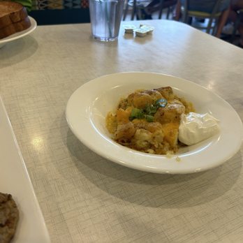 Anna's House - Holland - Cheesy Tater Tot Casserole - Breakfast & Brunch Near Me - Holland, Michigan