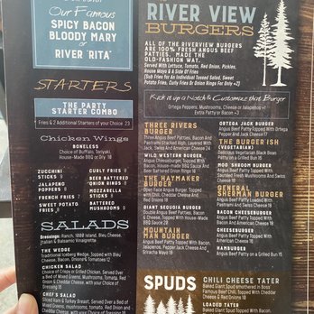 River View Grill & Bar - Menú - Bars Near Me - Three Rivers, California