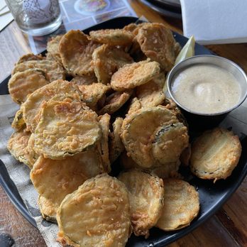 Whiskey 'N Rye Smokehouse - Fried pickles - Barbeque Near Me - Solvang, California Whiskey 'N Rye Smokehouse - Fried pickles - Barbeque Near Me - Solvang, California