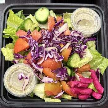 Kababstic Mediterranean Grill - Fresh House Salad - Mediterranean Near Me - Arcadia, California Kababstic Mediterranean Grill - Fresh House Salad - Mediterranean Near Me - Arcadia, California