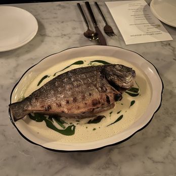 Grey Gardens - Sea Bream - peas, cumin, scallion - Wine Bars Near Me - Toronto, Ontario