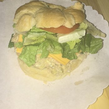 Cafe 320 - Tuna salad sandwich with chips and tea $8 99 - Donuts Near Me - Mendenhall, Mississippi