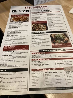 Menu photo 3 Old Chicago Pizza + Taproom Vincennes, IN Menu photo 3 Old Chicago Pizza + Taproom Vincennes, IN