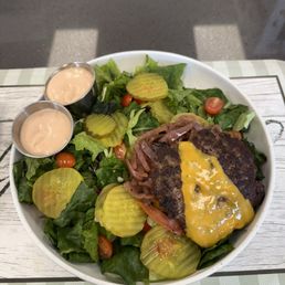 Smash Burger Salad