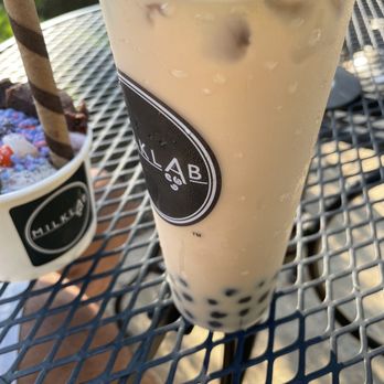 Milk Lab - Cary - - Brown Sugar Black Milk Tea - Ice Cream & Frozen Yogurt Near Me - Cary, North Carolina