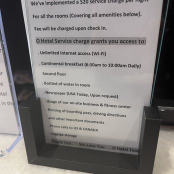 O Hotel - $20 service charge per night - Hotels Near Me - Los Angeles, California