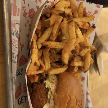 Fry the Coop - Hot Nashville Fried Chicken Sandwich - American Near Me - Oak Lawn, Illinois Fry the Coop - Hot Nashville Fried Chicken Sandwich - American Near Me - Oak Lawn, Illinois