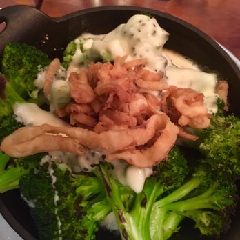 Beardslee Public House - Roasted broccoli side (didn't know it was coming w alfredo sauce on it!) - Breweries Near Me - Bothell, Washington