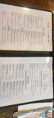 Menu photo 8 Tank and Libby's Drexel Hill, PA