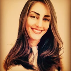 Salana - Another picture of my haircut courtesy of Caroline.