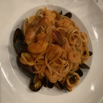 Il Villaggio - Linguine Frutti Di Mare, definitely get this if you love seafood - Italian Near Me - Cherry Hill, New Jersey Il Villaggio - Linguine Frutti Di Mare, definitely get this if you love seafood - Italian Near Me - Cherry Hill, New Jersey