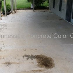 East Tennessee Concrete Color Coating