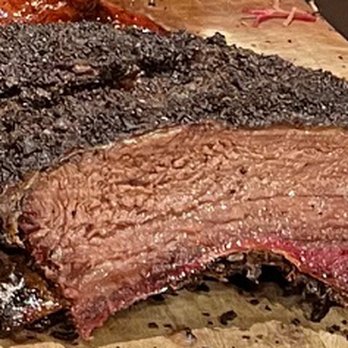 Terry Black's Barbecue - brisket with non-edible inch thick fat - Barbeque Near Me - Austin, Texas Terry Black's Barbecue - brisket with non-edible inch thick fat - Barbeque Near Me - Austin, Texas