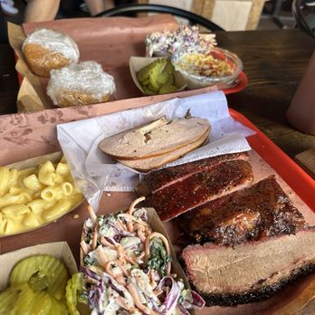 Terry Black's Barbecue - really good brisket, mac and cheese, cornbread. ribs were delicious too but would have liked them a bit more moist - Barbeque Near Me - Austin, Texas Terry Black's Barbecue - really good brisket, mac and cheese, cornbread. ribs were delicious too but would have liked them a bit more moist - Barbeque Near Me - Austin, Texas
