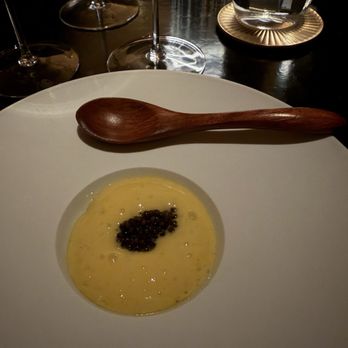 Saga - Potato salad & kristal caviar - New American Near Me - New York, New York Saga - Potato salad & kristal caviar - New American Near Me - New York, New York