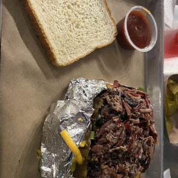 Schulze’s Pit Room - Chopped beef baked potato. - Barbeque Near Me - Seguin, Texas Schulze’s Pit Room - Chopped beef baked potato. - Barbeque Near Me - Seguin, Texas