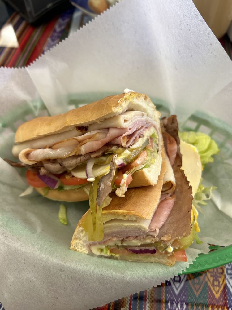 Food from Inca's Sandwiches