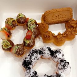 Babas Boba & Mochi Donuts - Dubai Chocolate, Lotus Biscoff, Cookies & Cream