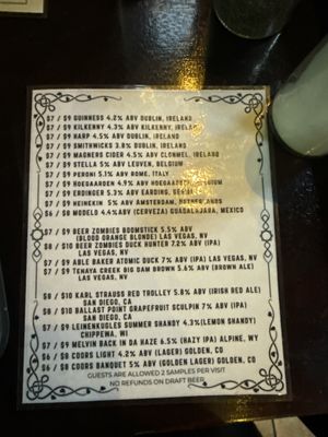 Menu photo 3 The Irish Spot Las Vegas, NV Menu photo 3 The Irish Spot Las Vegas, NV