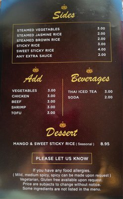Menu photo 4 Lotus Thai Cuisine Los Osos, CA Menu photo 4 Lotus Thai Cuisine Los Osos, CA