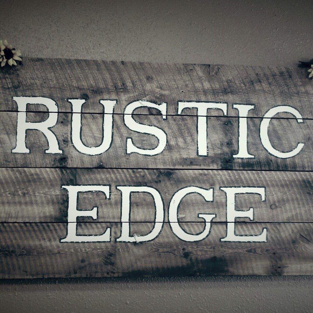 Rustic Edge Salon Logo